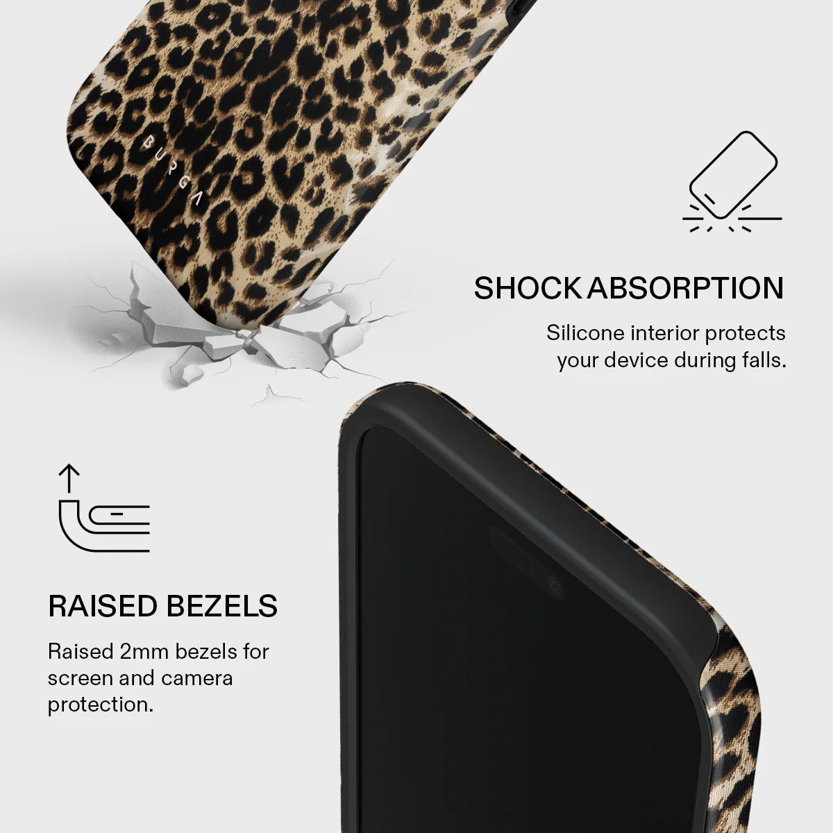 Kryt pro iPhone Air Burga Player Tough MagSafe Case - leopard - iSTYLE CZ