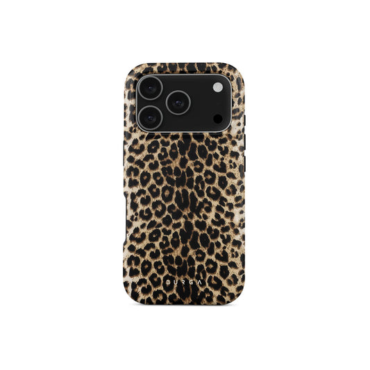 Kryt pro iPhone 17 Pro Burga Player Tough MagSafe Case - leopard - iSTYLE CZ