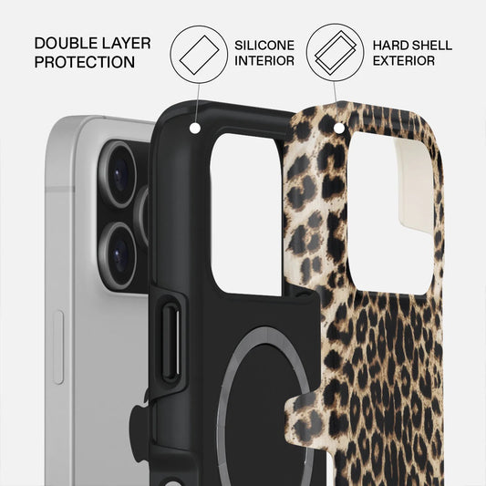 Kryt pro iPhone 17 Pro Max Burga Player Tough MagSafe Case - leopard - iSTYLE CZ