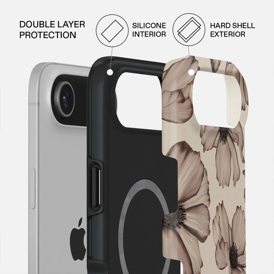 Kryt pro iPhone Air Burga Barely Yours Tough MagSafe Case - květinový - iSTYLE CZ
