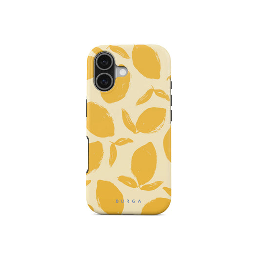 Kryt pro iPhone 17 Burga Lemon Tart Tough MagSafe Case - citrón - iSTYLE CZ
