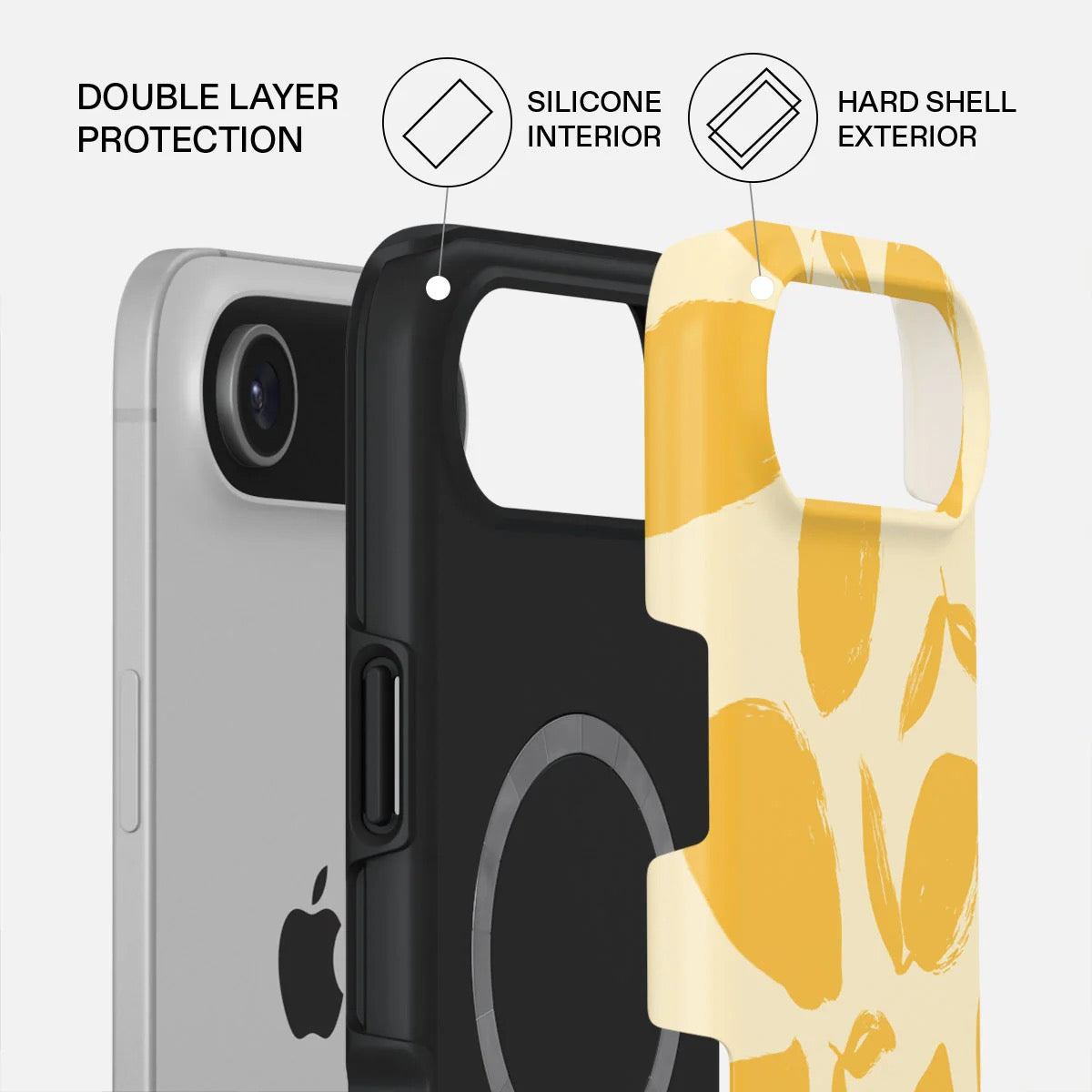 Kryt pro iPhone Air Burga Lemon Tart Tough MagSafe Case - citrón - iSTYLE CZ