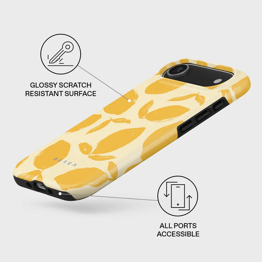 Kryt pro iPhone Air Burga Lemon Tart Tough MagSafe Case - citrón - iSTYLE CZ