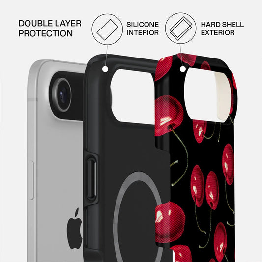 Kryt pro iPhone Air Burga Cherrybomb Tough MagSafe Case - třešeň - iSTYLE CZ