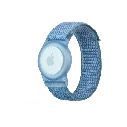 Pásek na ruku pro AirTag Mobile Origin AirTag Strap - modrý - iSTYLE CZ