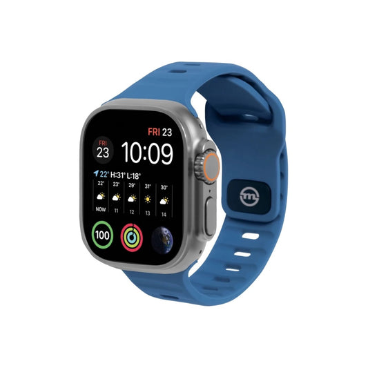Řemínek pro Apple Watch 42/44/45/49 mm Mobile Origin Strap - modrý - iSTYLE CZ