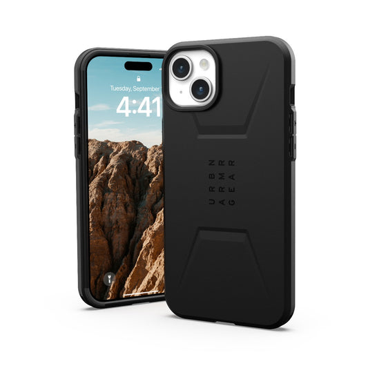 Kryt pro iPhone 15 Plus UAG Civilian MagSafe - černý - iSTYLE CZ