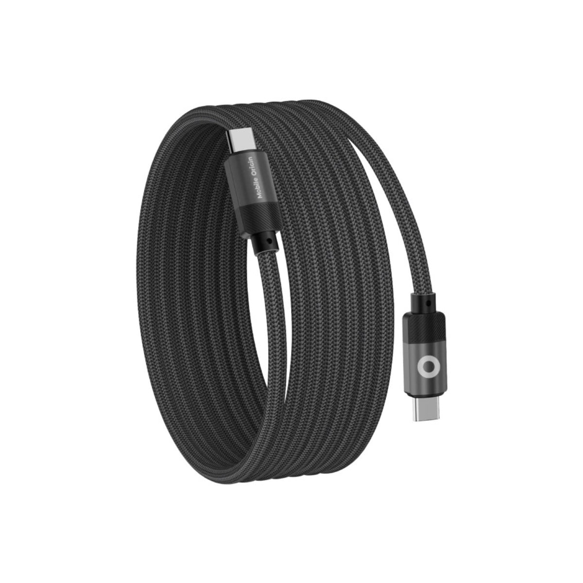 Magnetický 27W nabíjecí kabel Mobile Origin Original Cable USB-C / USB-C 1m - černý - iSTYLE CZ