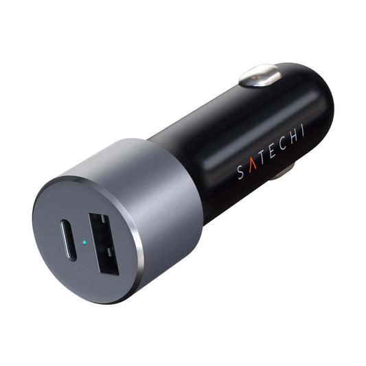72W USB-C PD nabíječka do auta Satechi - vesmírně šedá - iSTYLE CZ