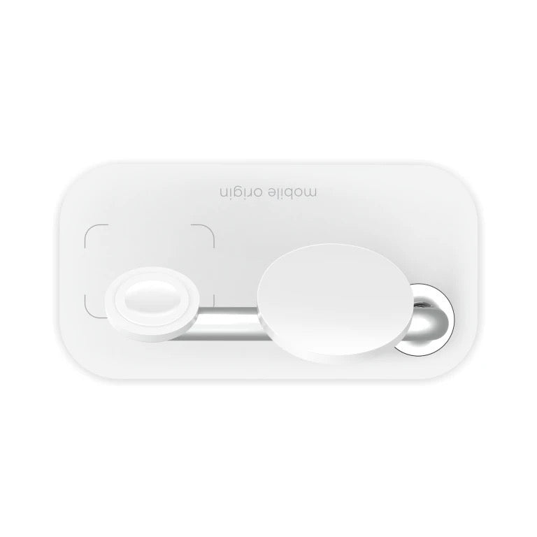 Bezdrátová nabíječka Mobile Origin 3in1 Wireless Charger - bílá - iSTYLE CZ