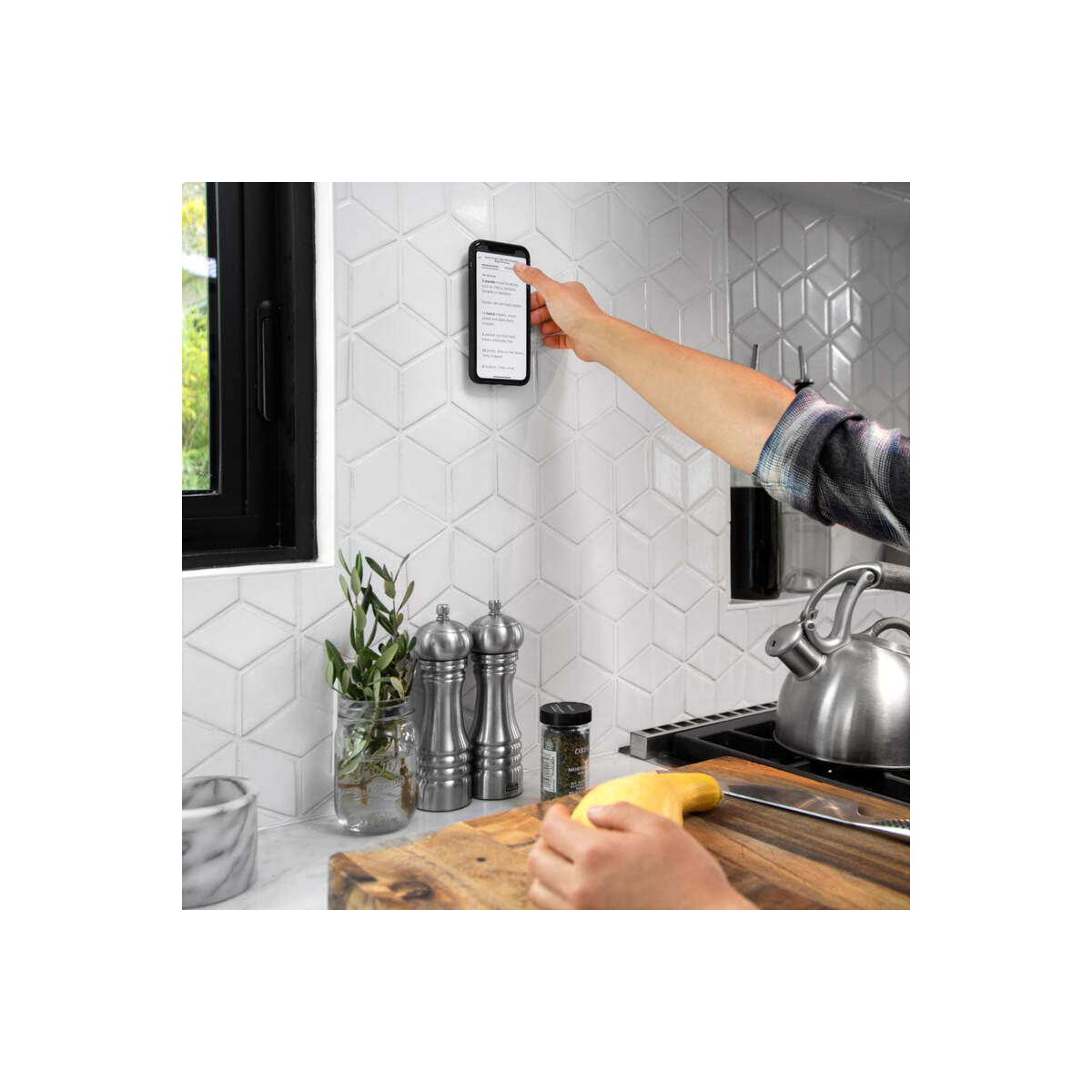 Magnetický držák telefonu Peak Design Wall Mount - šedý - iSTYLE CZ