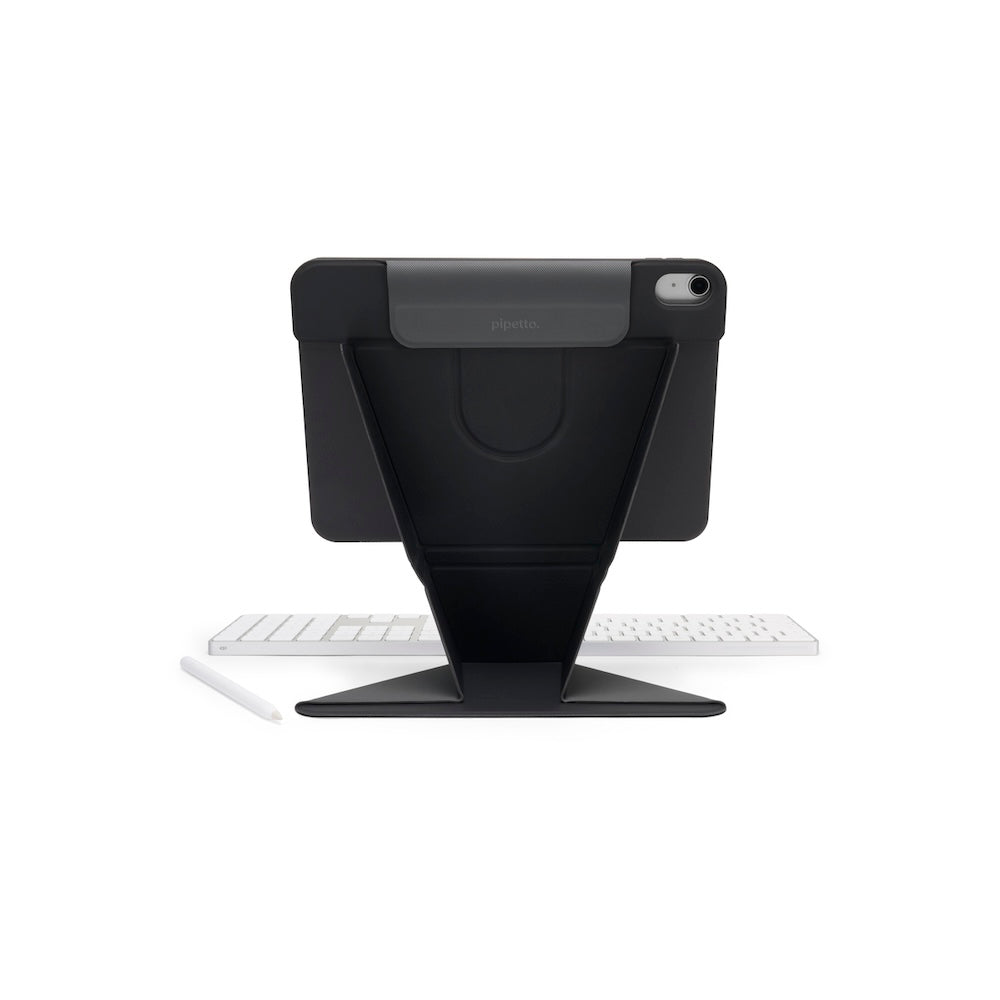 Kryt pro iPad 10,9" (2022) Pipetto Origami No6 Stand Case - černý - iSTYLE CZ