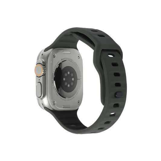 Řemínek pro Apple Watch 42/44/45/49 mm Mobile Origin Strap - tmavě zelený - iSTYLE CZ