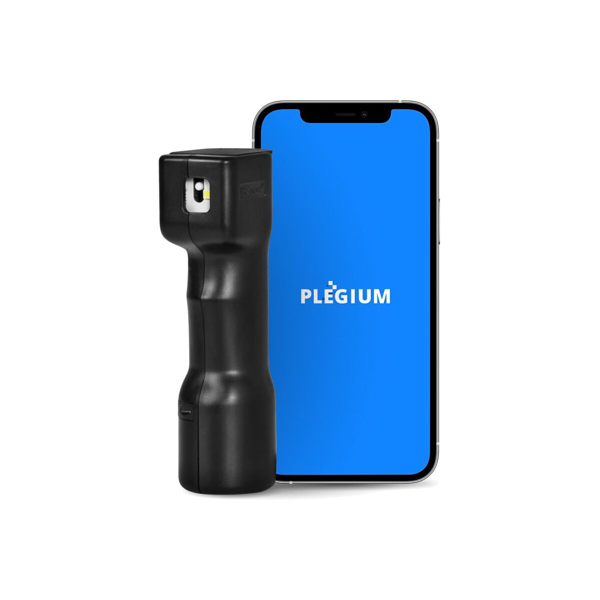 Chytrý pepřový sprej Plegium smart - černý - iSTYLE CZ