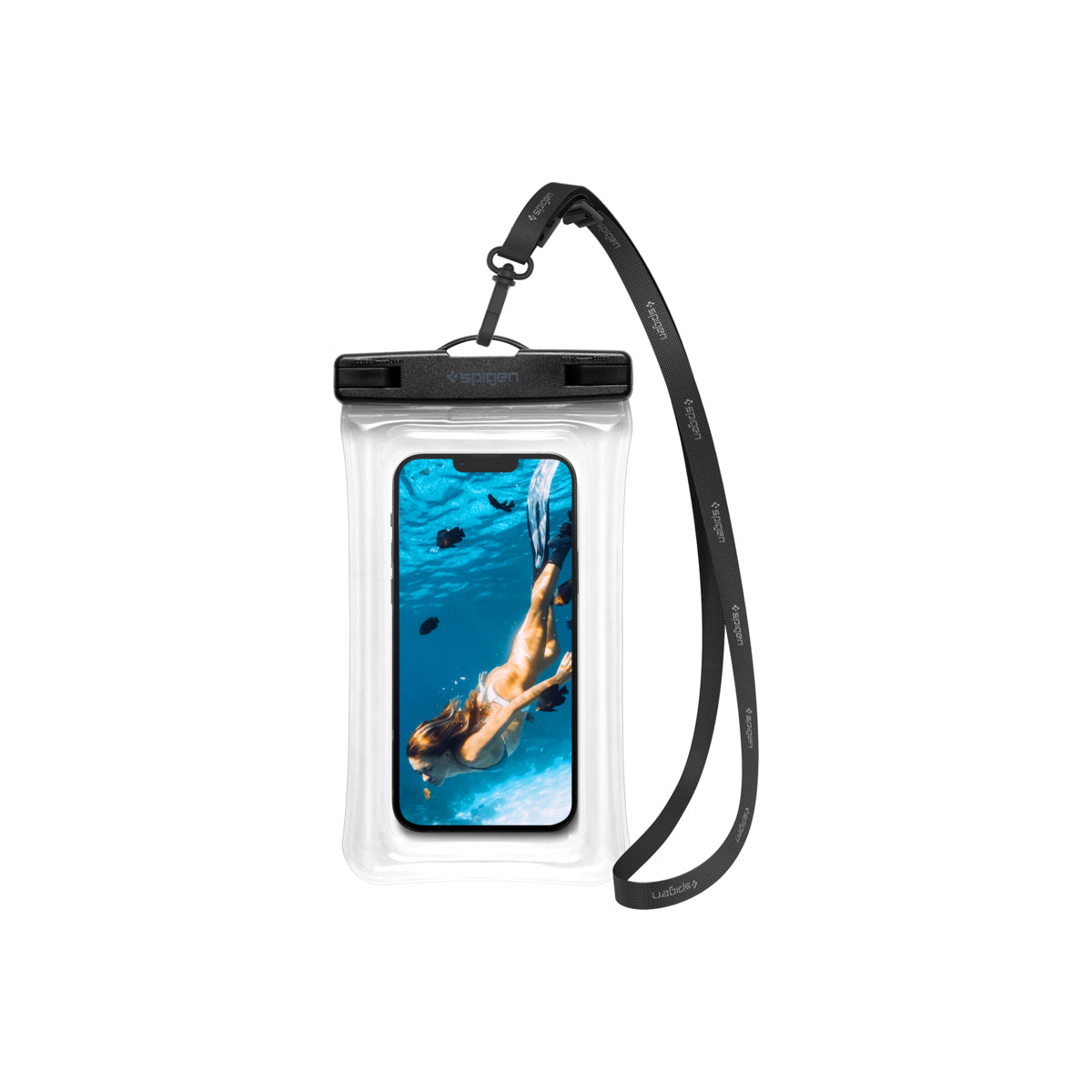 Vodotěsné plovoucí pouzdro Spigen Aqua Shield A610 - průhledné - iSTYLE CZ