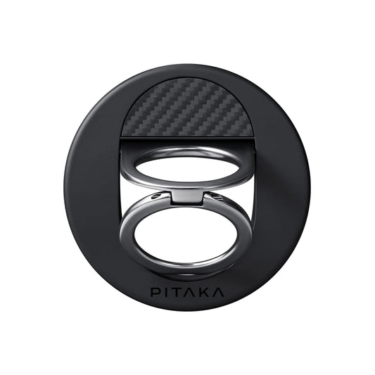 Stojánek s gripem pro iPhone Pitaka MagEZ Grip 3 - černý