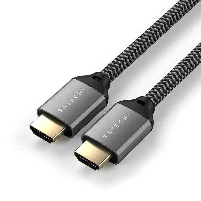 Opletený 2m kabel Satechi 8K Ultra HD High Speed HDMI - černý - iSTYLE CZ