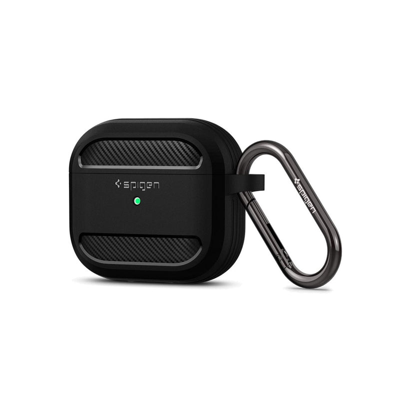 Obal pro AirPods 3 Spigen Rugged Armor - černý - iSTYLE CZ