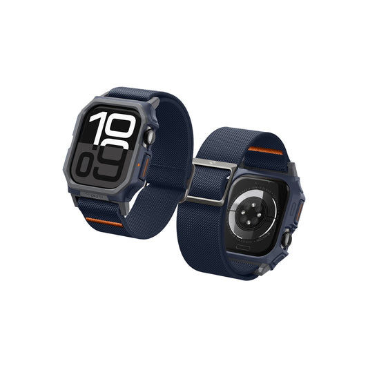 Řemínek pro Apple Watch 46mm Spigen Lite Fit Pro - tmavě modrý - iSTYLE CZ