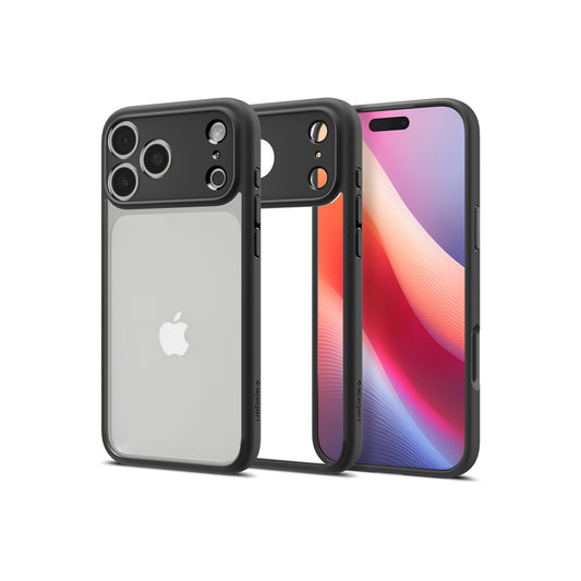 Kryt pro iPhone 17 Pro Spigen Ultra Hybrid - matně černý - iSTYLE CZ