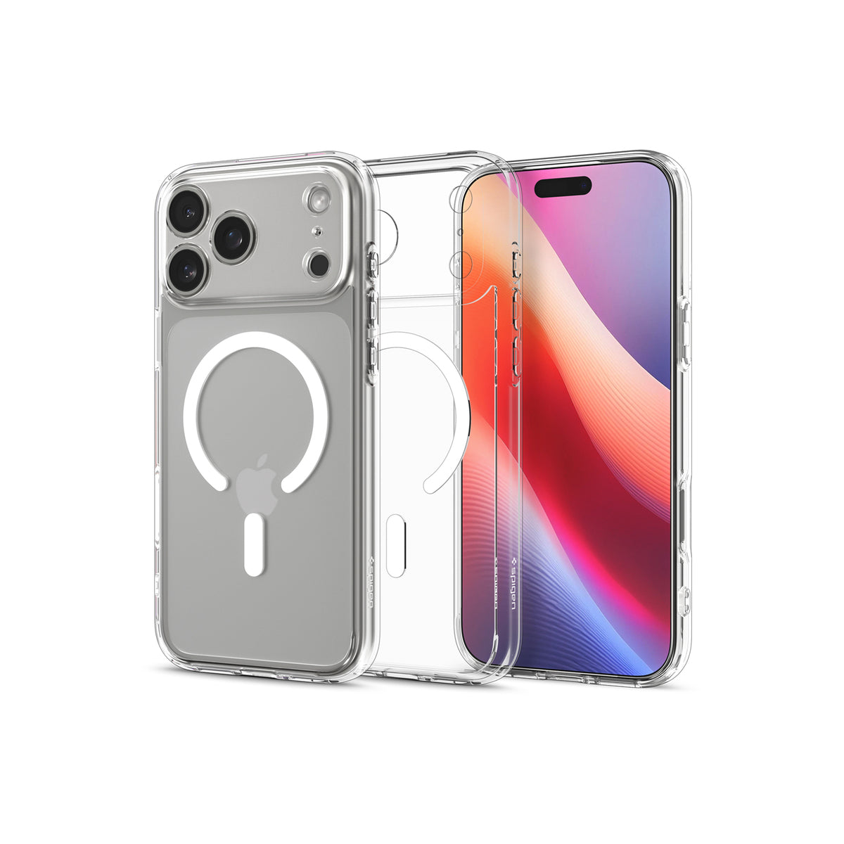 Kryt pro iPhone 17 Pro Spigen Ultra Hybrid MagSafe - průhledně bílý - iSTYLE CZ
