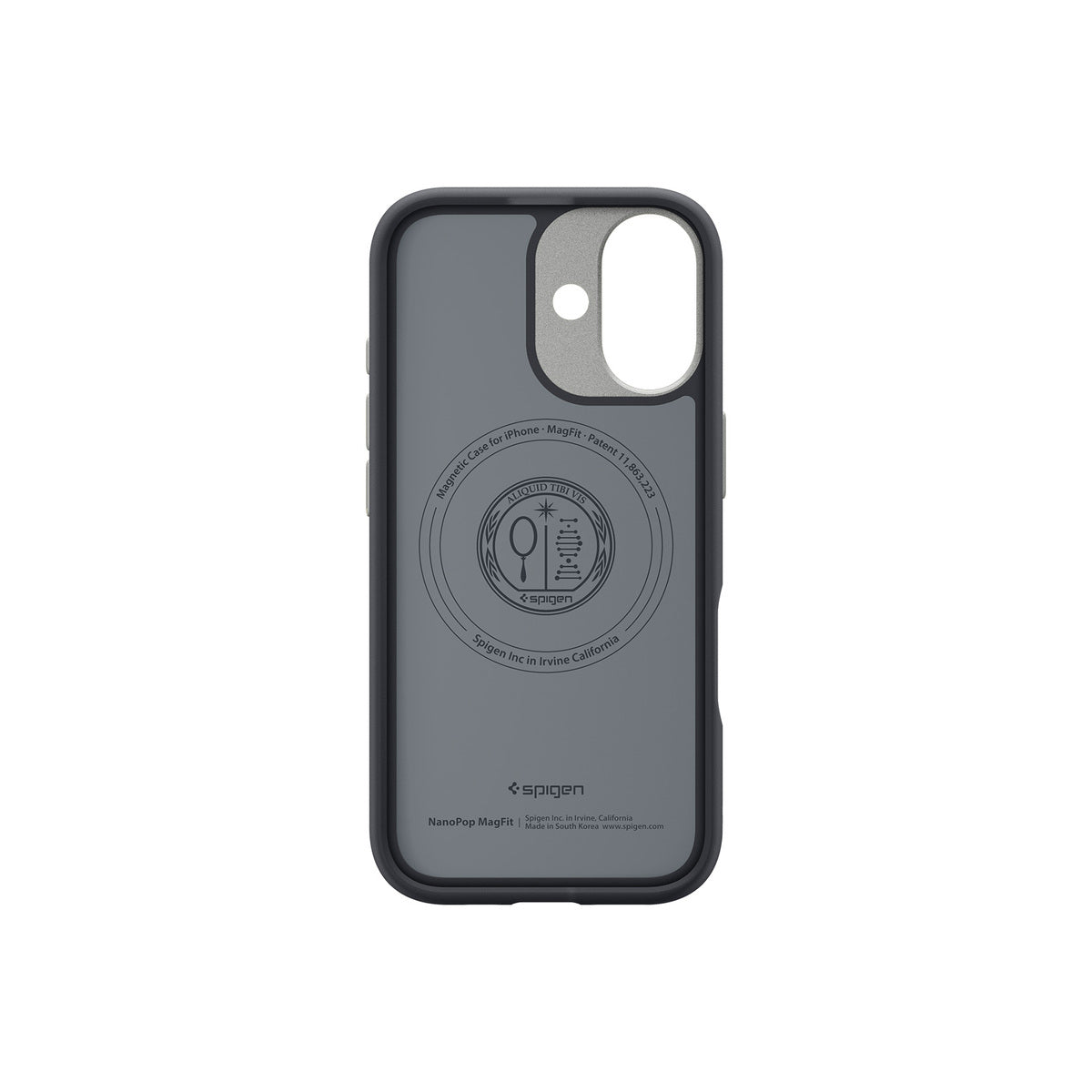 Kryt pro iPhone 17 Spigen Nano Pop MagSafe - černý sezam - iSTYLE CZ