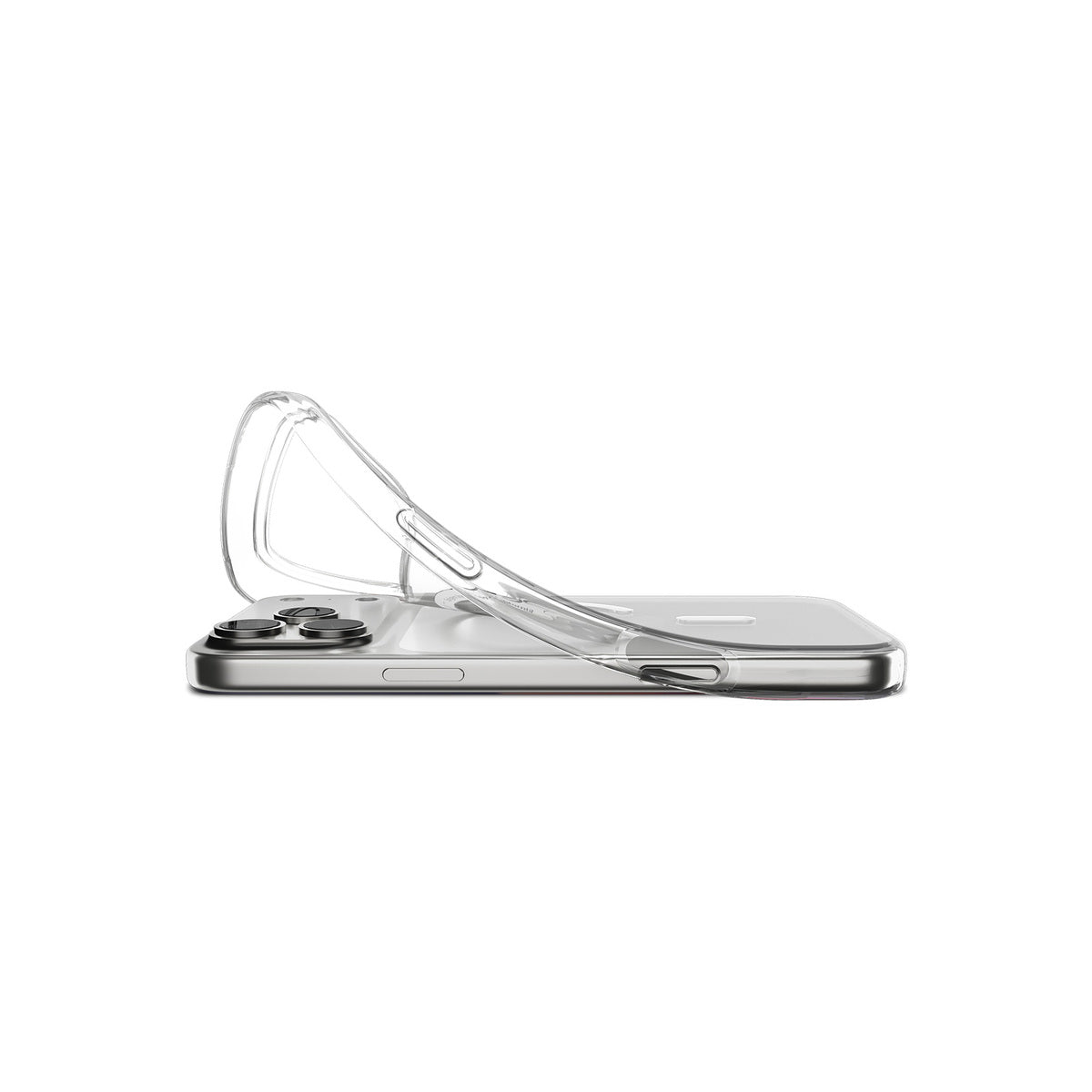 Kryt pro iPhone 17 Pro Spigen Liquid Crystal MagSafe - průhledně bílý - iSTYLE CZ