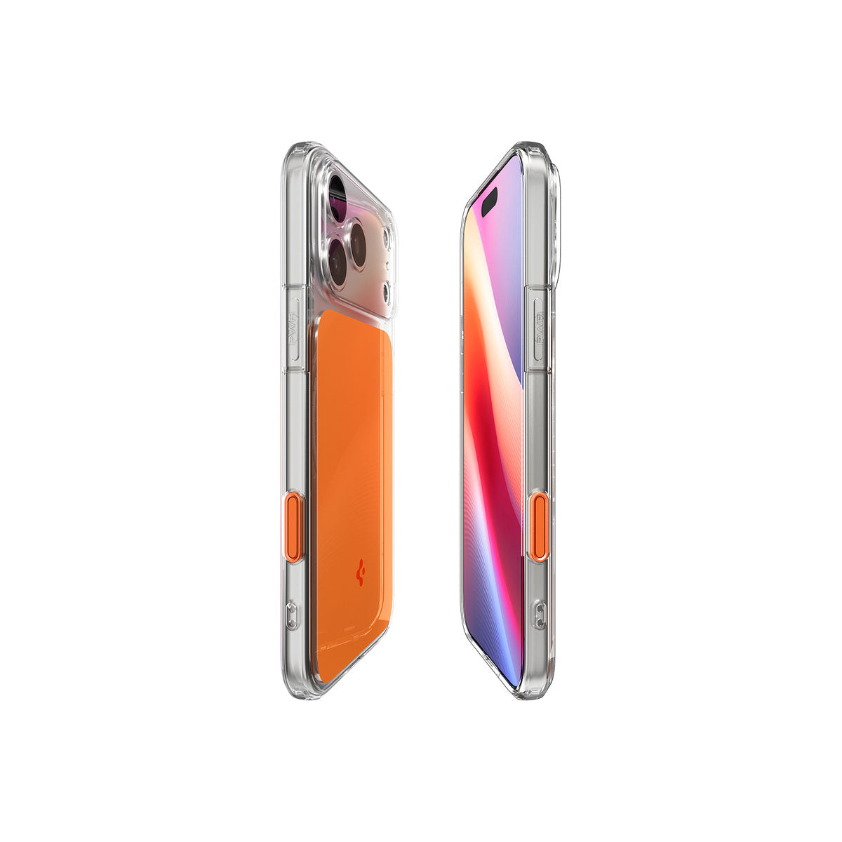Kryt pro iPhone 17 Pro Spigen Ultra Hybrid T MagSafe - lesklý oranžový - iSTYLE CZ