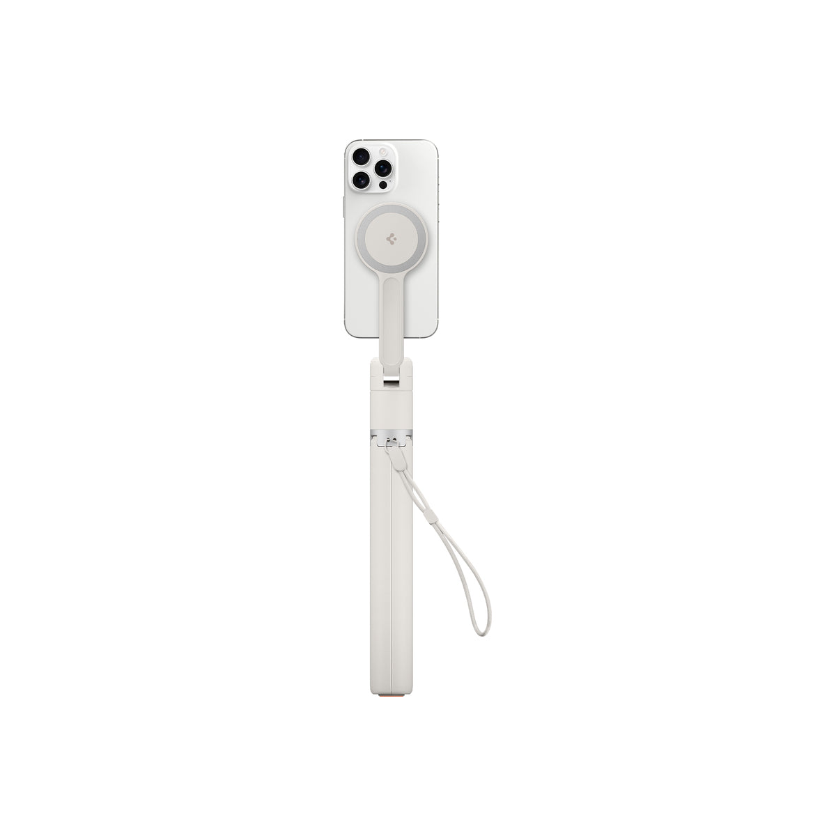 Stativ Spigen Selfie Stick MagSafe+ Tripod - světlý - iSTYLE CZ