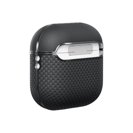Kryt pro AirPods 4 Pitaka Aramid Fiber Magnetic Case - bronzový
