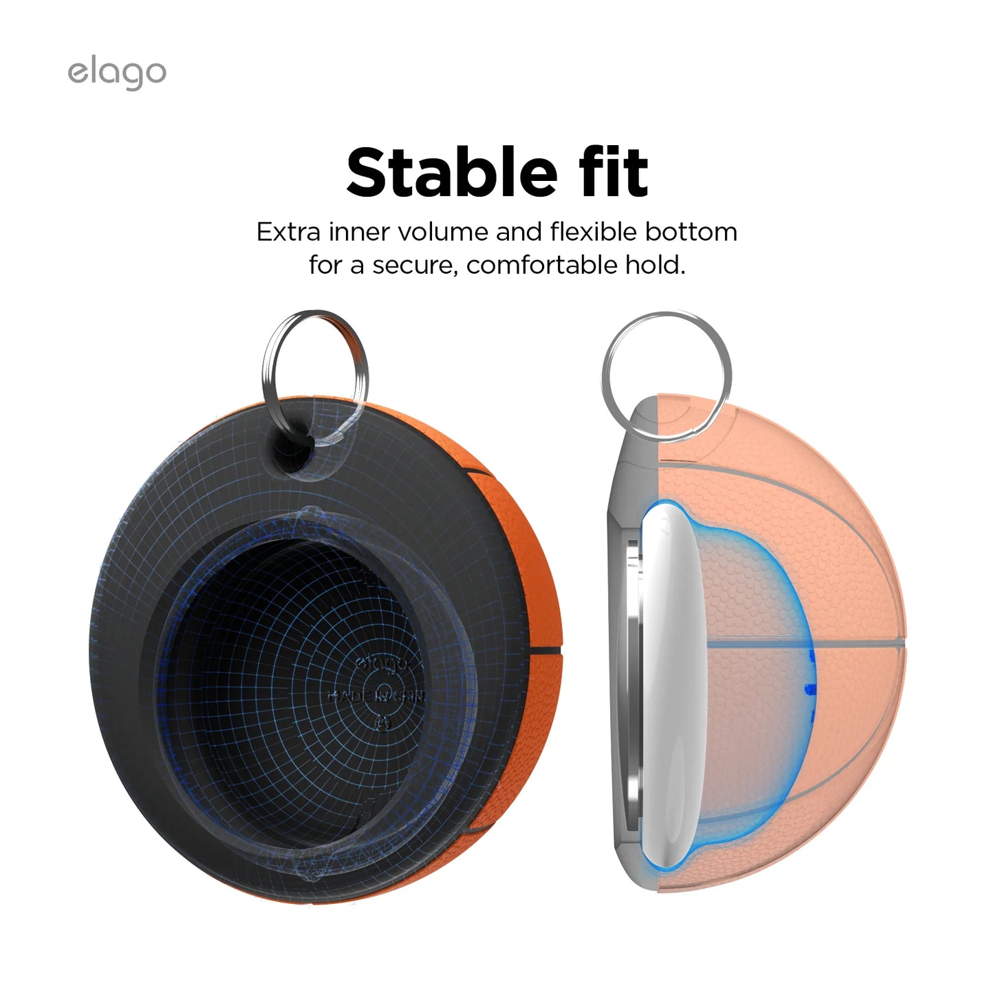 Pouzdro pro AirTag Elago Sport Edition Golf Fotbal - iSTYLE.cz