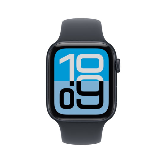 Apple Watch SE 3 GPS + Cellular 40mm temně inkoustové hliníkové pouzdro s temně inkoustovým sportovním řemínkem - S/M - iSTYLE CZ