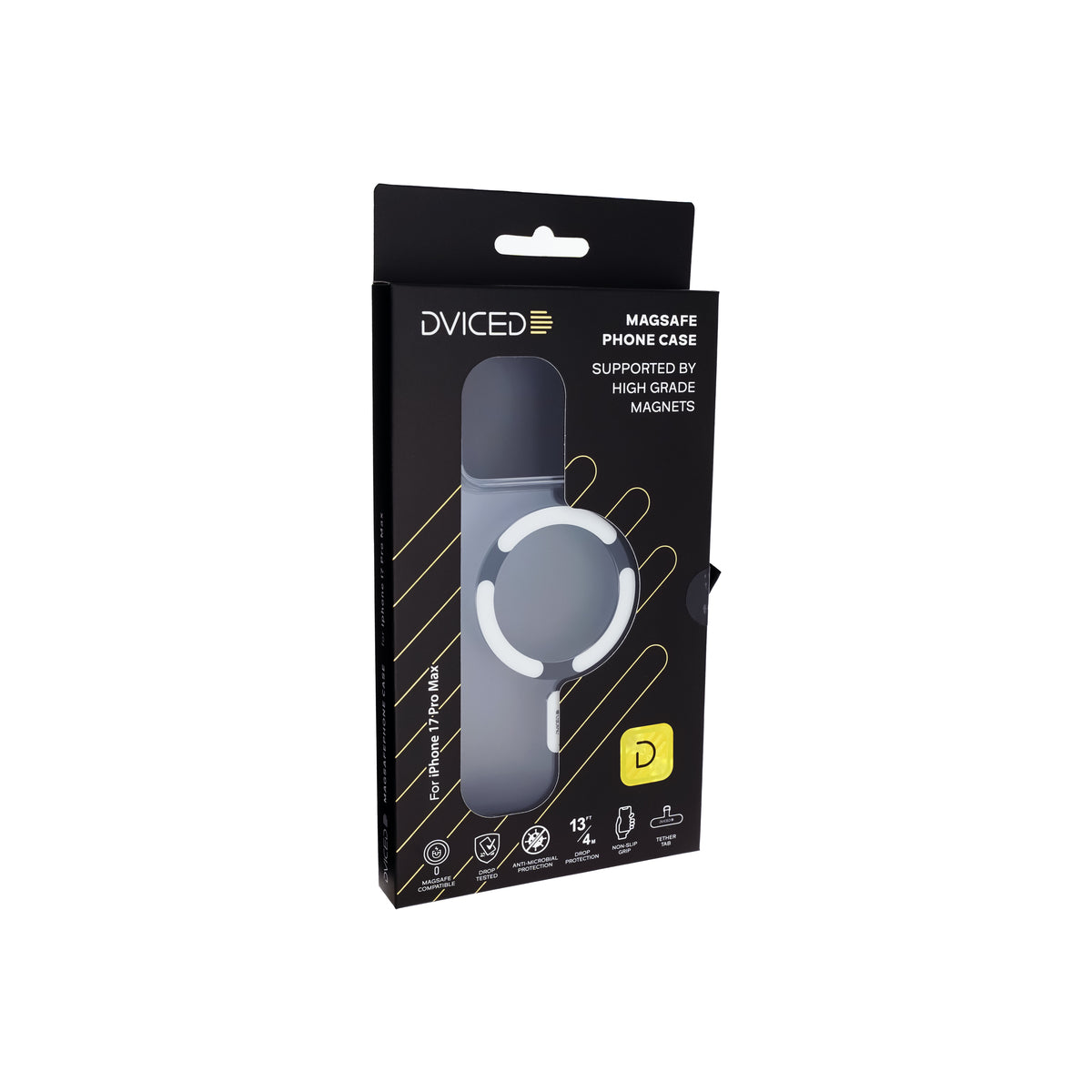 Kryt pro iPhone 17 Pro Max Dviced MagSafe Clear Case – bílý - iSTYLE CZ