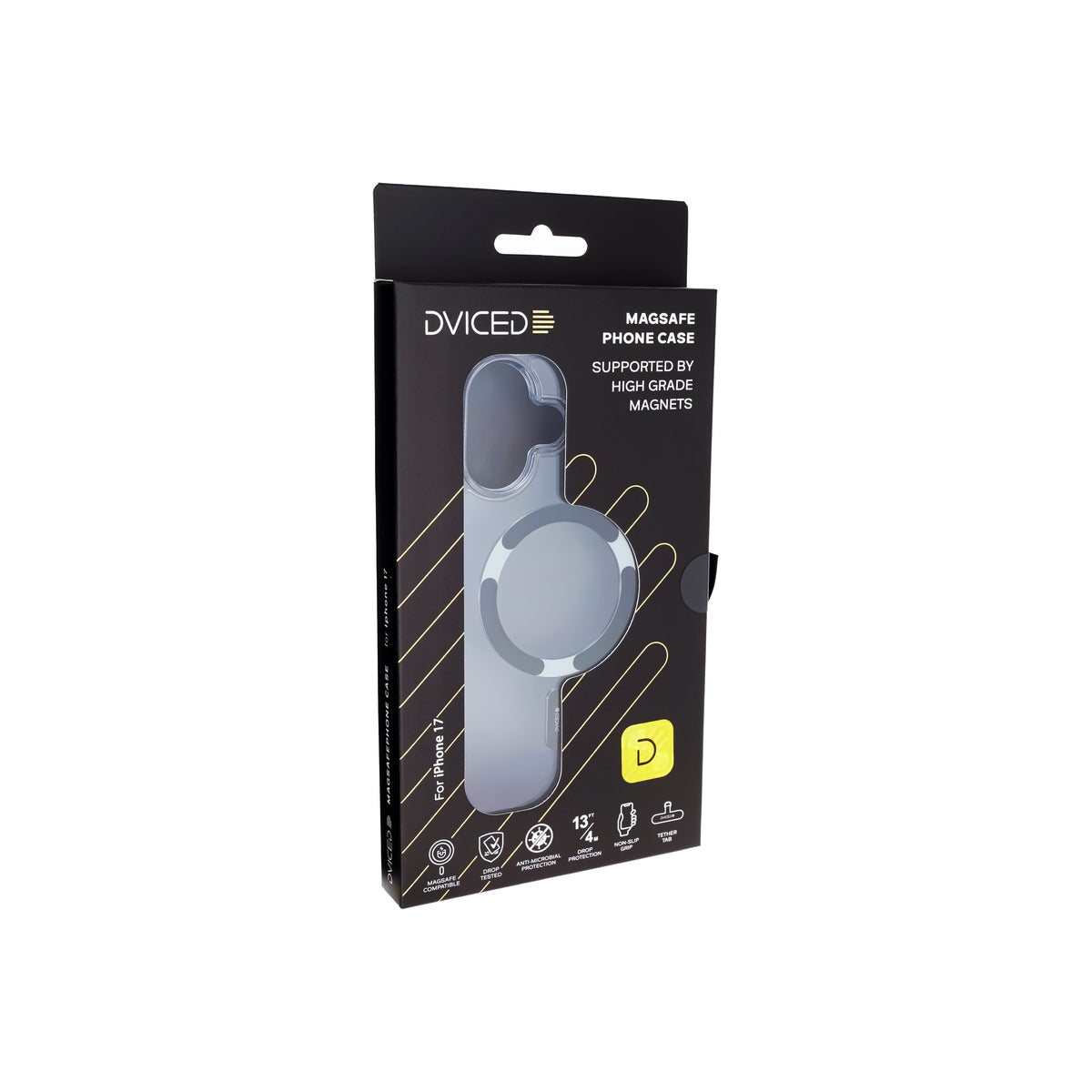 Kryt pro iPhone 17 Dviced MagSafe Clear Case – černý - iSTYLE CZ