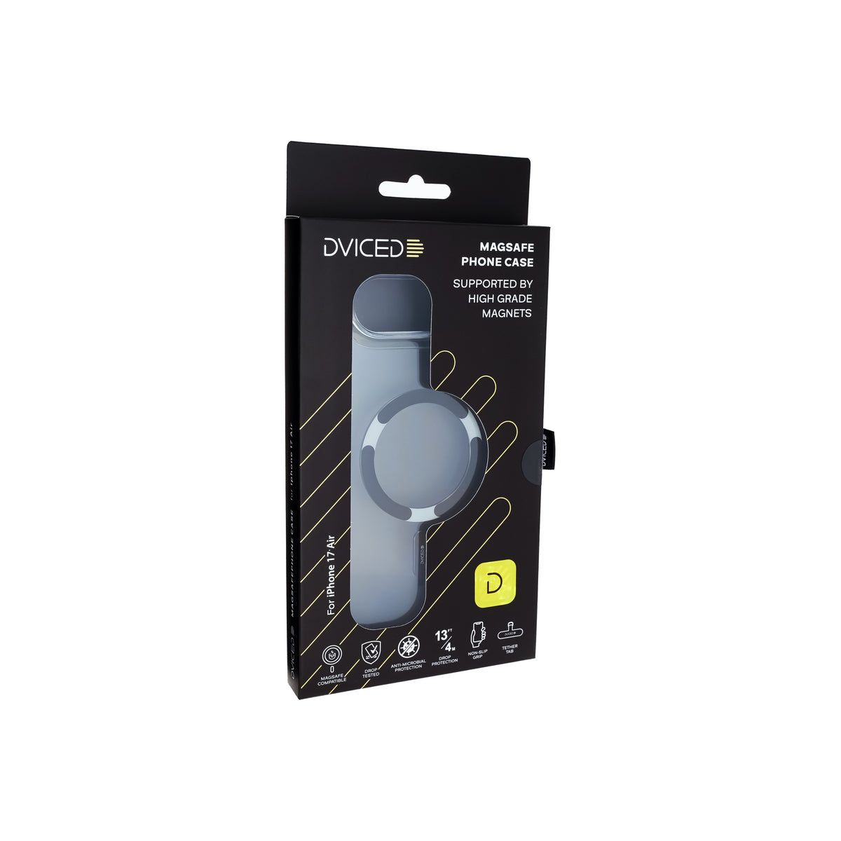 Kryt pro iPhone Air Dviced MagSafe Clear Case – černý - iSTYLE CZ