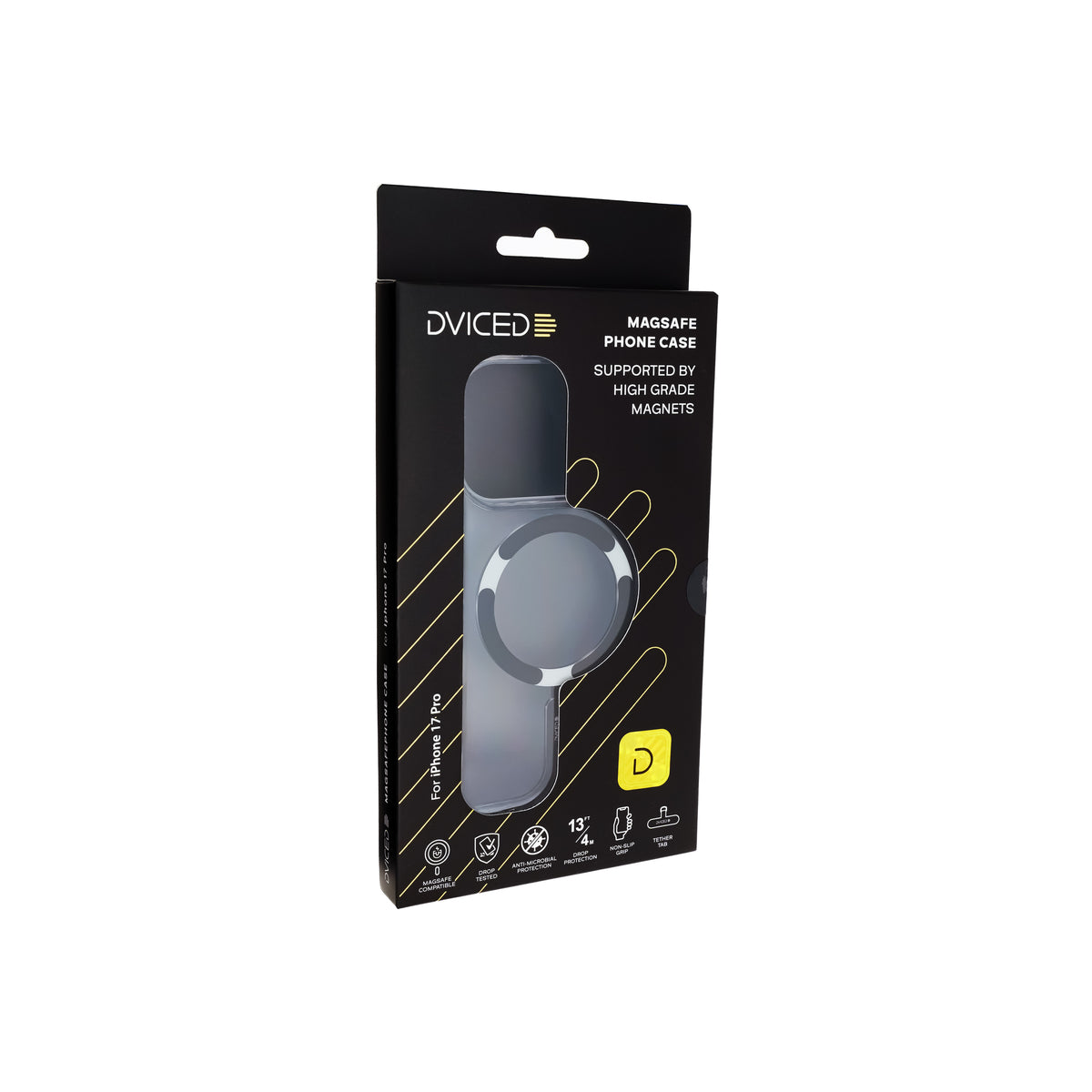 Kryt pro iPhone 17 Pro Dviced MagSafe Clear Case – černý - iSTYLE CZ