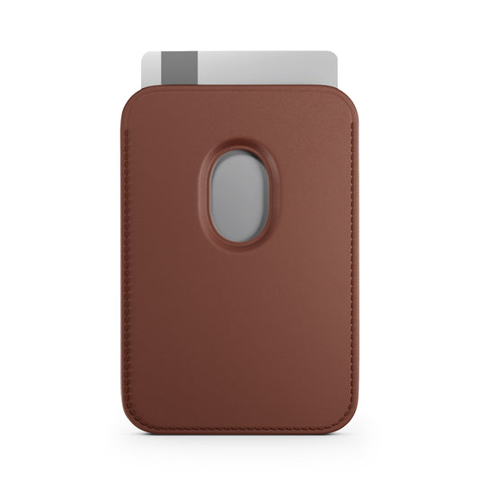 Magnetická peněženka Epico Mag+ Wallet - hnědá - iSTYLE.cz