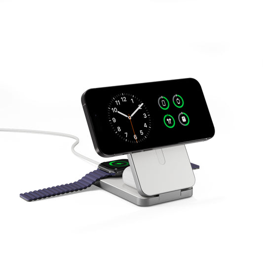 Bezdrátová nabíjecí stanice a powerbanka Epico UltraBase 4in1 8000mAh Fold