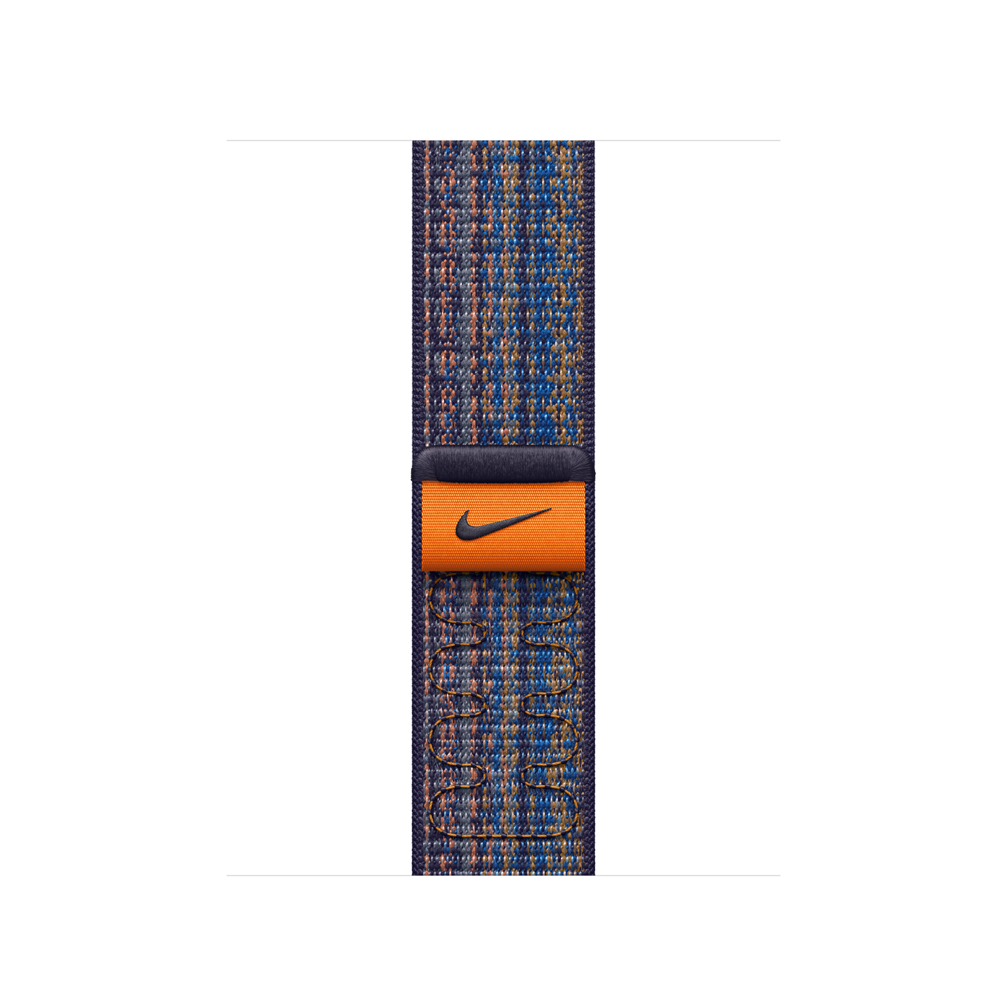 Apple Watch 38/40/41 mm Game Royal / oranžový provlékací sportovní řemínek Nike - iSTYLE CZ