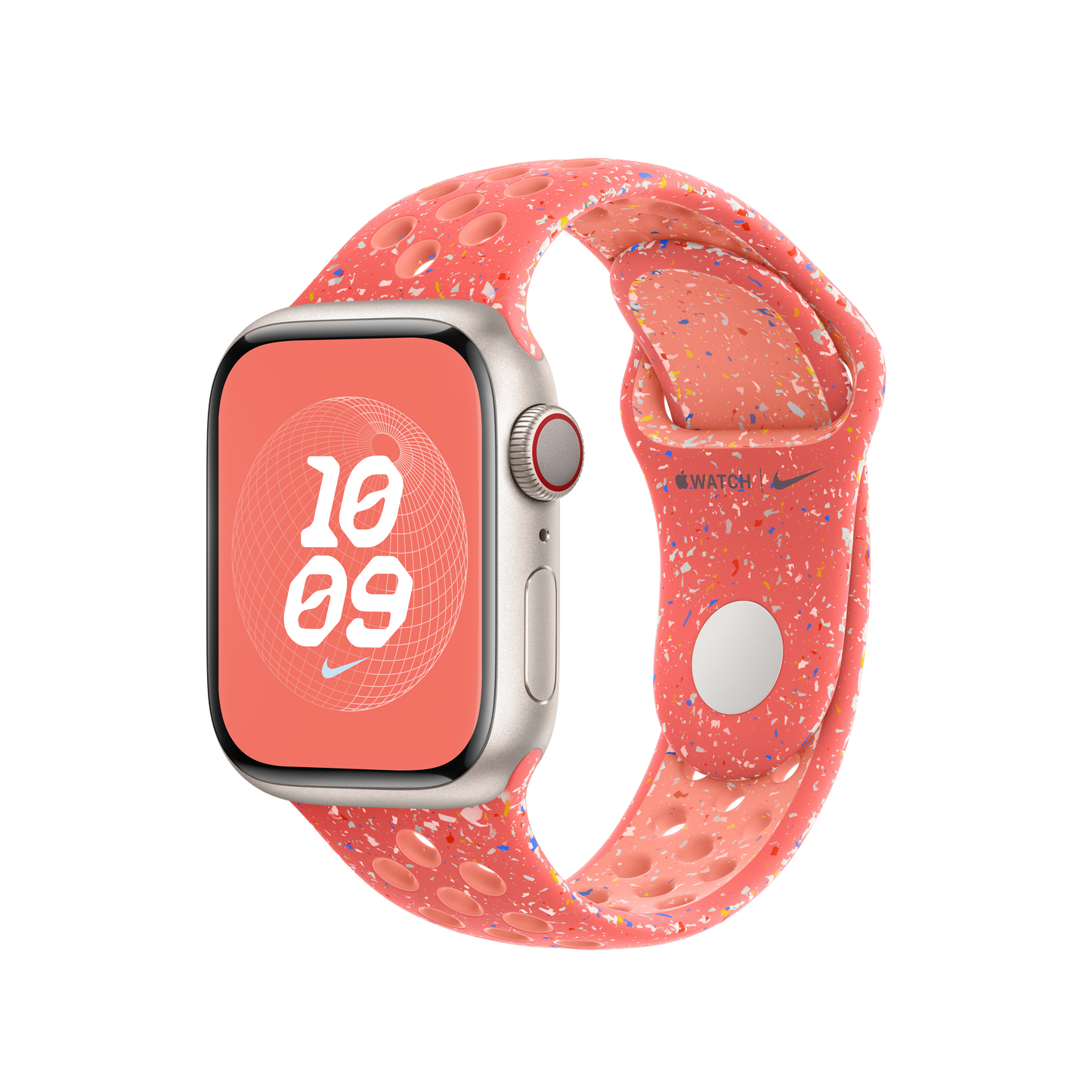 Apple Watch 38/40/41 mm žhavě oranžový sportovní řemínek Nike – S/M - iSTYLE CZ