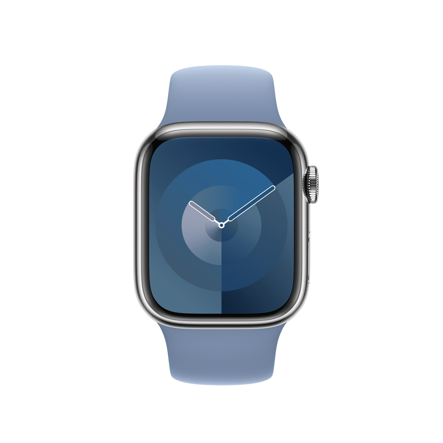 Apple Watch 38/40/41 mm ledově modrý sportovní řemínek – M/L - iSTYLE CZ