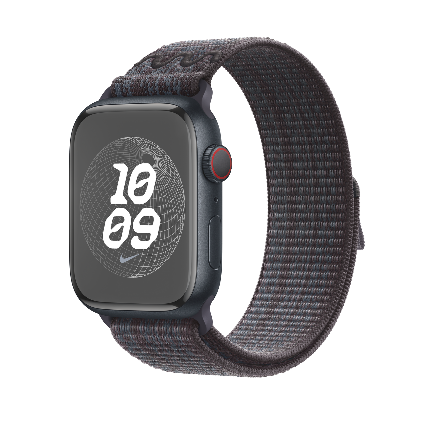 Apple Watch 42/44/45/49 mm černo-modrý provlékací sportovní řemínek Nike - iSTYLE CZ