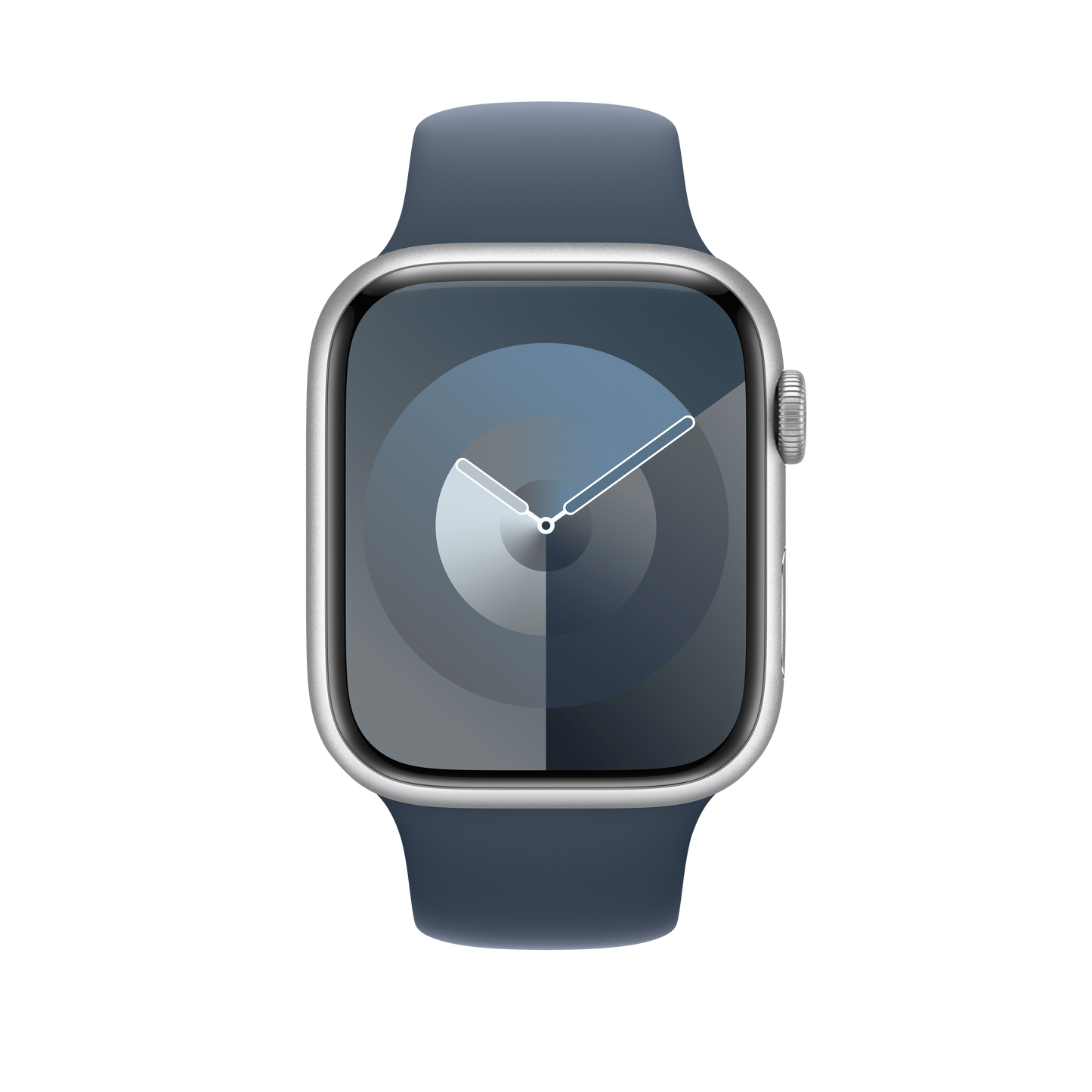 Apple Watch 42/44/45/49 mm bouřkově modrý sportovní řemínek – M/L - iSTYLE CZ