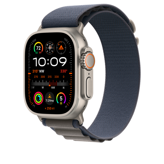 Apple Watch 44/45/49 mm modrý Alpský tah – malý - iSTYLE CZ