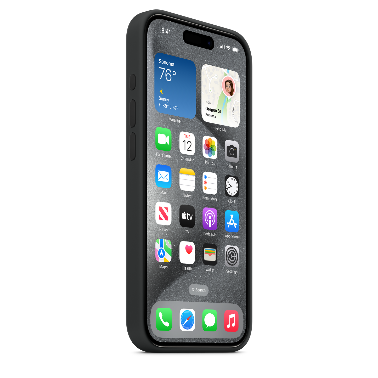 Apple silikonový kryt s MagSafe na iPhone 15 Pro – černý - iSTYLE CZ