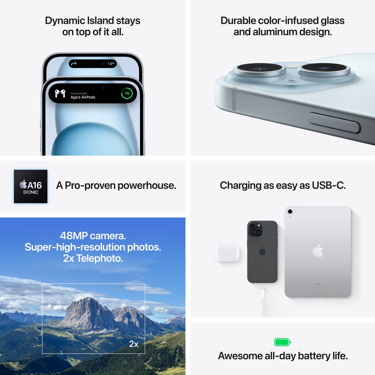 Apple iPhone 15 Plus 128GB - růžový - iSTYLE CZ