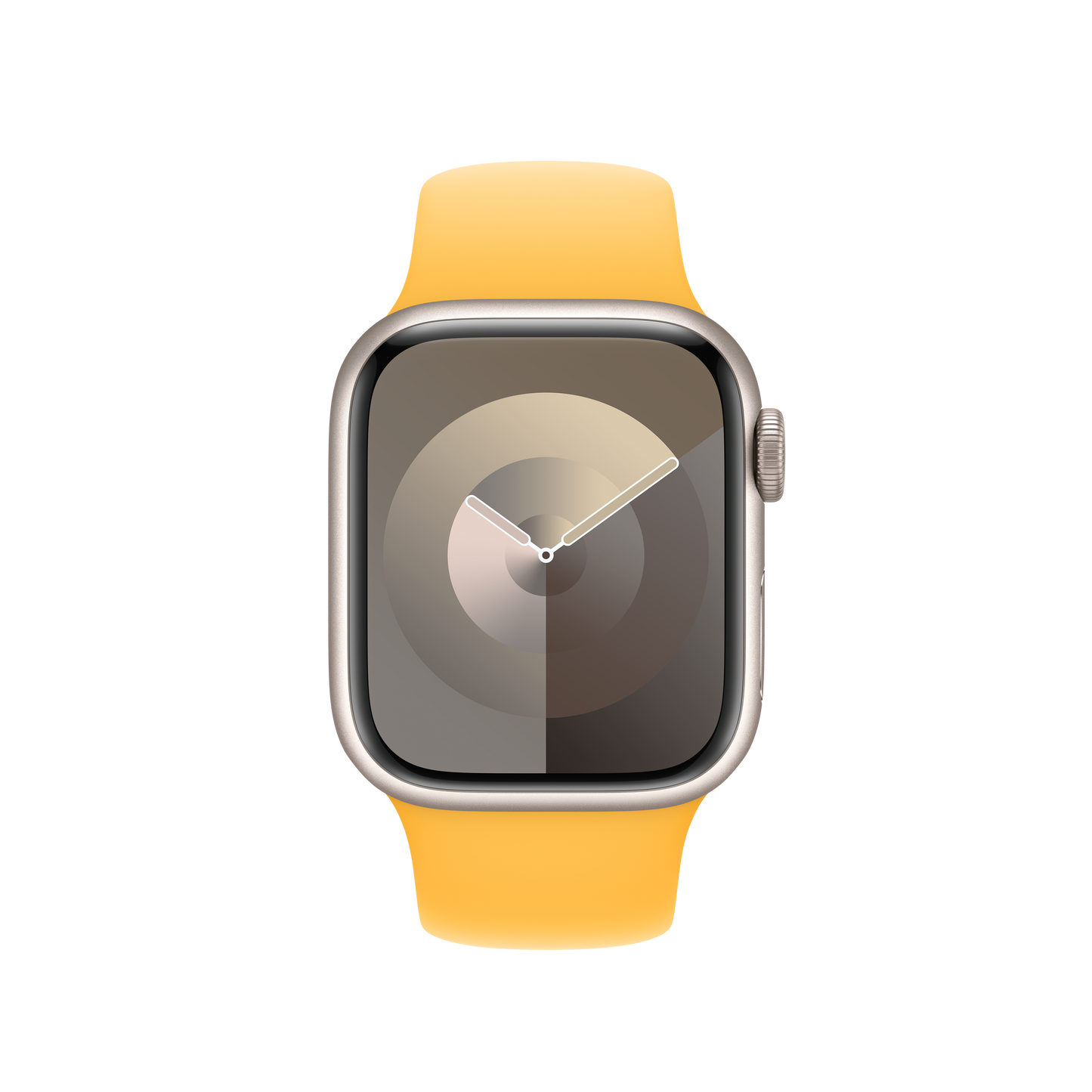 Apple 38/40/41mm paprskově žlutý sportovní řemínek M/L - iSTYLE CZ