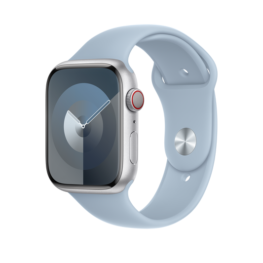 Apple 42/44/45/49mm světle modrý sportovní řemínek M/L - iSTYLE CZ