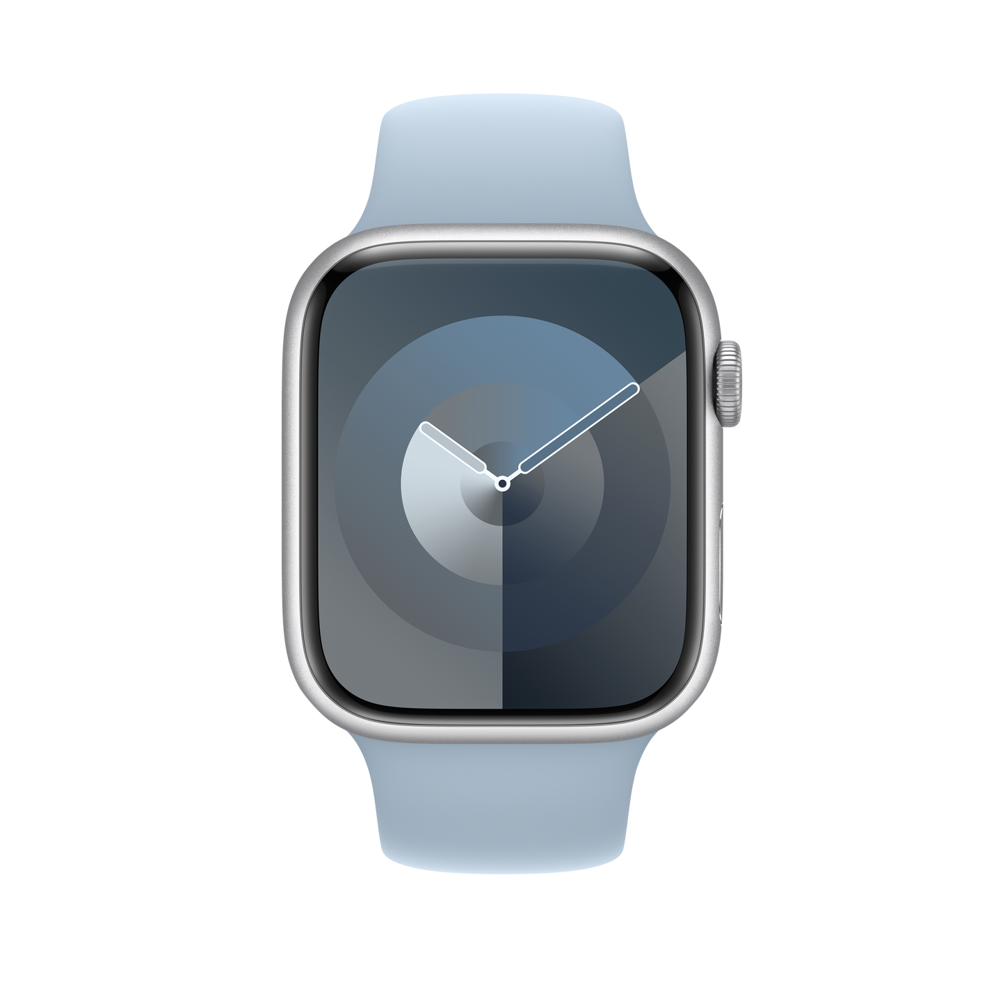 Apple 42/44/45/49mm světle modrý sportovní řemínek M/L - iSTYLE CZ