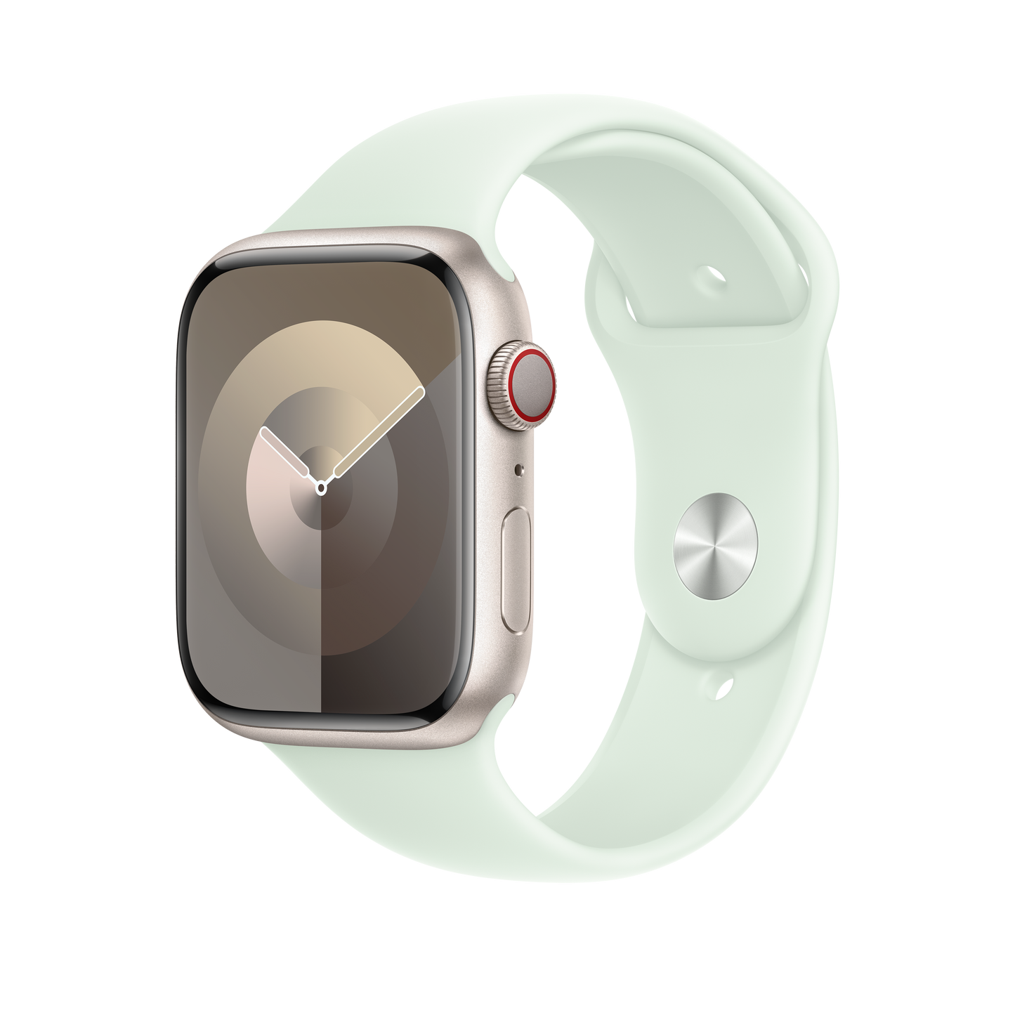 Apple 42/44/45/49mm světle mátový sportovní řemínek – M/L - iSTYLE CZ